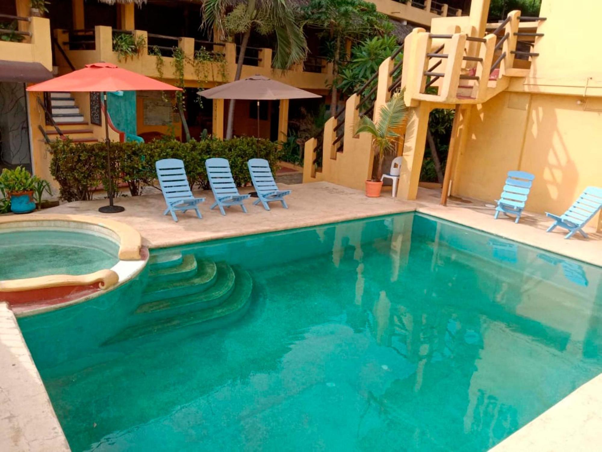 Hotel Papaya Surf Puerto Escondido Kültér fotó